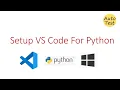 Setup VS Code for Python Windows
