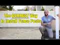 How to Install Vinyl Fence Post
