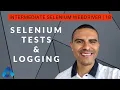 How to add logging to Selenium tests Log4j2 example