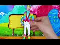 💖Poupée en papier💖 La pauvre Reine des neiges et la riche Princesse du feu ont perdu leur chaussu...