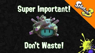 Don t Waste Your Super Sea Snails - Splatoon 3