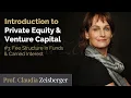 Introduction to Private Equity Venture Capital Fee Structure and Carried Interest