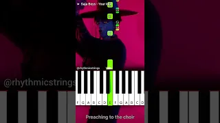 Saja Boys Your Idol Kpop Demon Hunters Piano Tutorial Shorts Netflix 