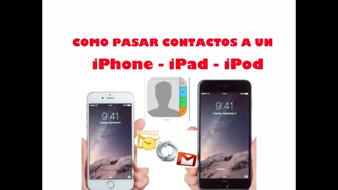 CÓMO pasar los contactos de WhatsApp de un iPhone a otro!