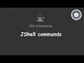 Java9 Jshell commands