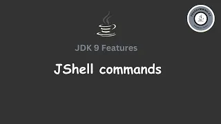 Java9 Jshell commands