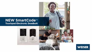 Weiser Smartcode Touchpad Overview EN