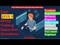 Java 8 Arrays Coding Interview Questions and Answers for freshers and experienced Conquerthefear