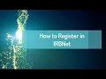 How to Register in IRBNet