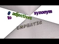 emphatic - 8 adjectives which are synonym to emphatic sentence examples