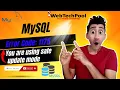MySQL - Error Code 1175 You are using safe update mode