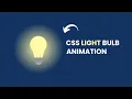 CSS Light Bulb Effect Light Bulb CSS