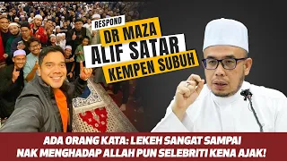 Download Respond Dr MAZA Isu Alif Satar Kempen Subuh MP3