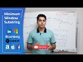 Minimum Window Substring LeetCode 76 - Hard