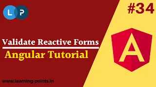Validate Reactive Forms Angular Reactive forms How to submit Reactive Form Angular Tutorial