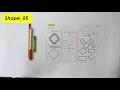 Worksheet Shape - 05 Diamond