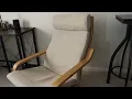 IKEA Poang Armchair Birch Veneer Hillared Beige Review Is This Really THE BEST Arm Chair