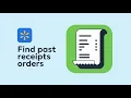 How to Find Receipts on Walmart App View Scan Download Orders
