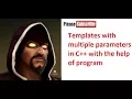 part 42 template with multiple parameters in C