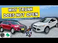 WHY LIFTGATE TRUNK DOES NOT OPEN FORD ESCAPE 2013 2014 2015 2016 2017 2018 2019