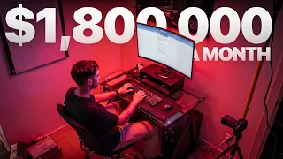 I Locked myself in a room and made $1.8M in 30 Days