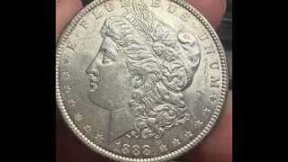 1888 Morgan Silver Dollar Value and History