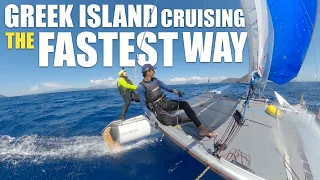 100km Sail to a Deserted Island Full of Pigs?!