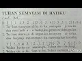Download Lagu Madah Bakti 294  TUHAN SEMAYAM DIHATIKU❤