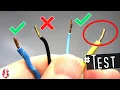 HOW TO Test Electric Wires Checking Wiring Continuity