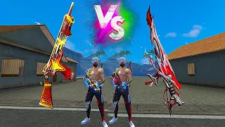 SHADOW ROGUE MAG 7 VS SCARLET DESTINY MAG 7 || DAMAGE ABILITY TEST FREE FIRE | GAMING RAJU