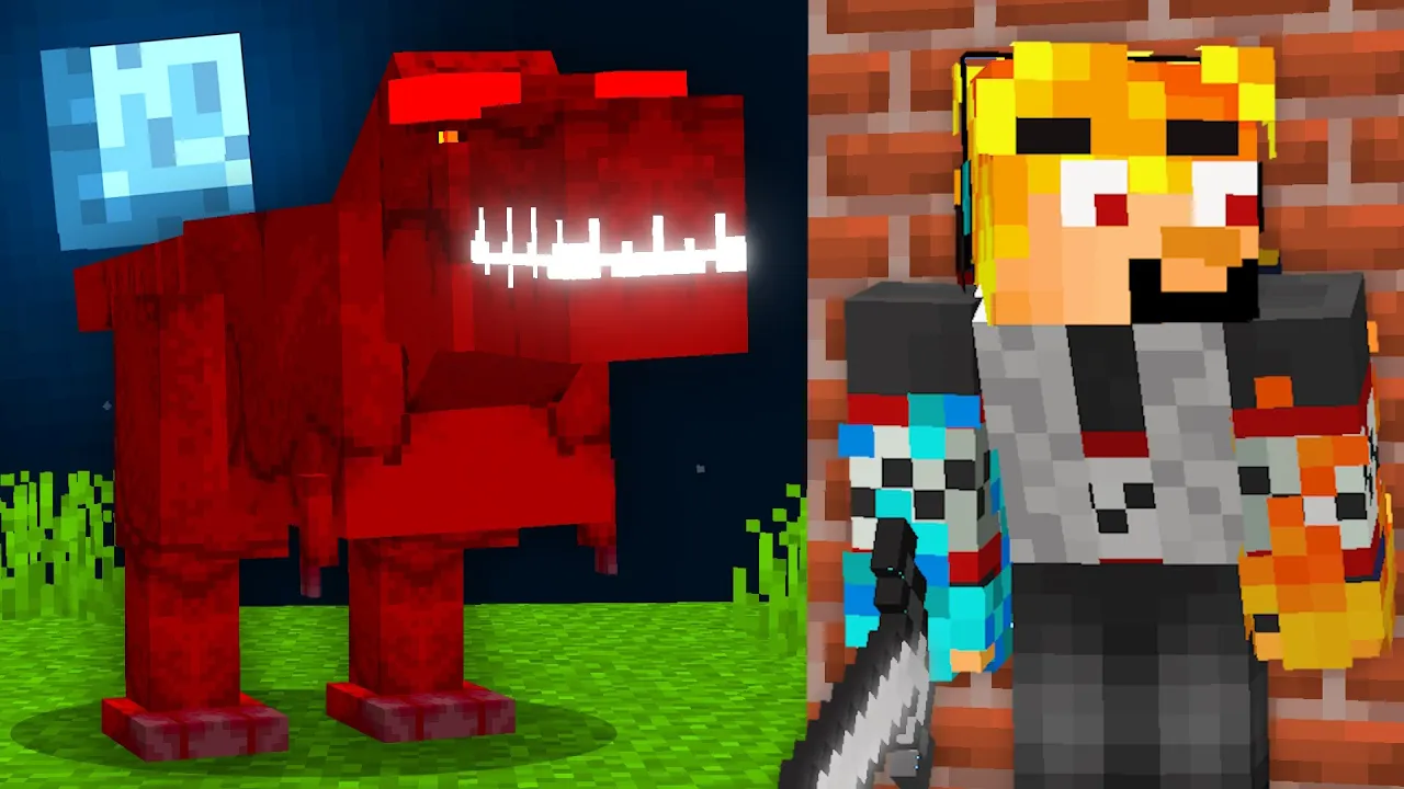 Přidal jsem NEBEZPEČNÉ DINOSAURY do Minecraftu