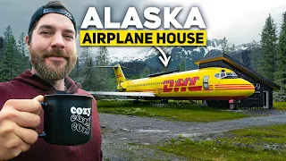 Overnight in Cozy Alaskan Airplane House