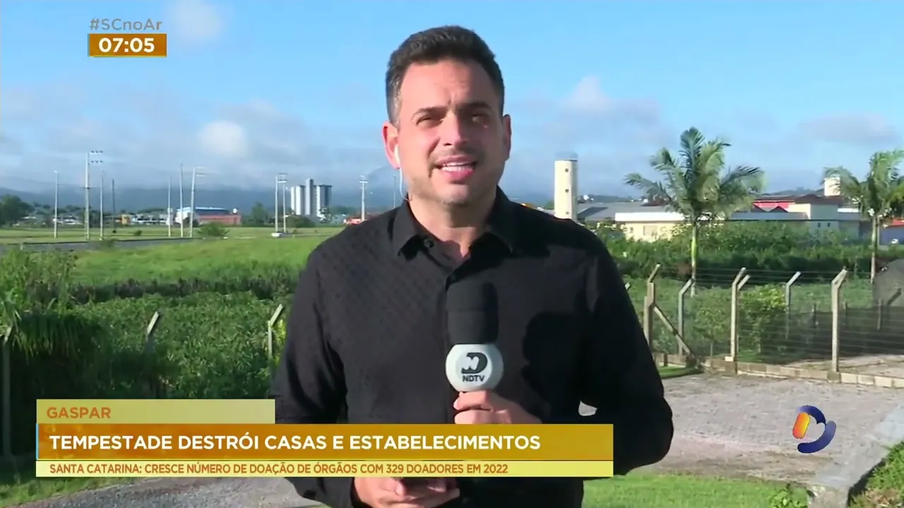 Temporal da última segunda-feira destrói residências e comércio da região do Vale do Itajaí