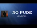 Lido Pimienta - No Pude (Lyrics)