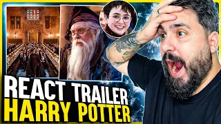 REAGINDO AO NOVO TRAILER DA SÉRIE HARRY POTTER 