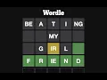 CREATING the ULTIMATE WORDLE BOT to BEAT MY GIRLFRIEND