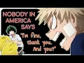 Download Lagu My Hero Academia JP Voice Actors Speak English | Deku and Bakugo Visit America | EN Fansub