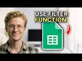 How to Use Google Sheets Filter Function - Easy Guide 2026