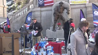 1000 Week Troop Rally at Monument Terrace Lynchburg Va