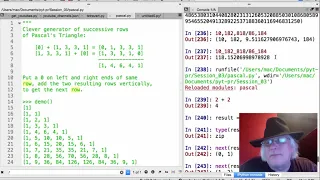 Pascal s Triangle Using Python Generator Syntax