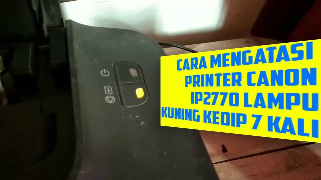 Cara Memperbaiki Printer Canon IP2770 Blink 3 Kali di Tahun 2020 cara memperbaiki printer canon ip27. 