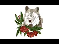Wolves coloring pages
