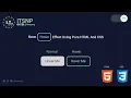 Neon Light Button Hover Effect Using Pure HTML and CSS ITSNP