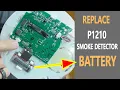 How To Replace P1210 First Alert Smoke Detector Battery