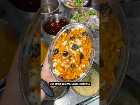 One of the best Mix Sauce Pasta😍🔥|| Indian Street Food