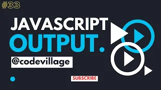 JavaScript Output Tutorial in Hindi