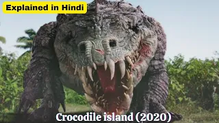 crocodile island 2020 movie explained in hindi urdu monster crocodile hindi voice over sci fi