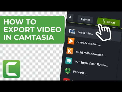 Download MP3 How to Export Video in Camtasia [High Quality Settings]