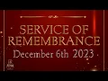 Service of Remembrance 2023