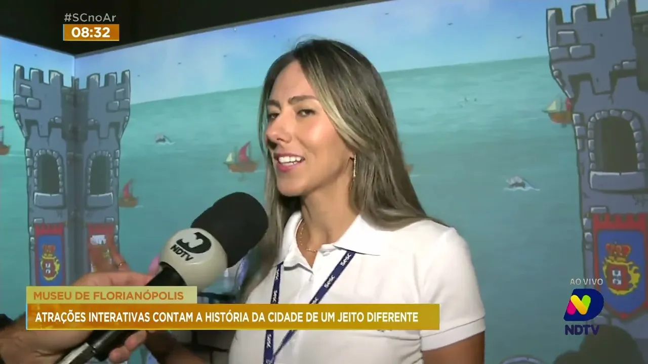 Exposição interativa é a mais nova atração de museu em Florianópolis